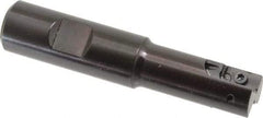 Carmex - 0.79" Cut Diam, 1.57" Max Depth of Cut, 3/4" Shank Diam, Indexable Thread Mill - Insert Style I/E, 14mm Insert Size, 2 Inserts, Toolholder Style SR, 3.66" OAL - Exact Industrial Supply