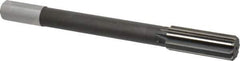 Interstate - 1" High Speed Steel 10 Flute Chucking Reamer - Straight Flute, 7/8" Straight Shank - Exact Industrial Supply