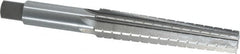 Interstate - 0.5696" Small End, 0.7444" Large End, 5/8" Straight Shank, 3-1/2" Flute, 2MT Morse Taper Reamer - Exact Industrial Supply