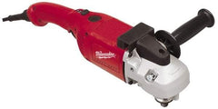 Milwaukee Tool - 7 to 9" Disc, 6,000 RPM, Electric Handheld Disc Sander - 2.25 hp, 120 Volts - Exact Industrial Supply