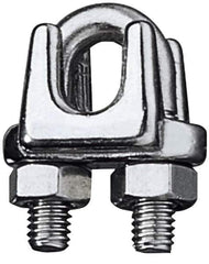 Ronstan - 1" Wire Rope U-Bolt Grip - 316 Stainless Steel - Exact Industrial Supply