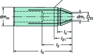 393CGP200672 CORO GRIP PENCIL COLLET - Exact Industrial Supply