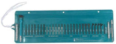 Moody Tools - 30 Piece Screwdriver Set - Comes in Tool Roll - Exact Industrial Supply