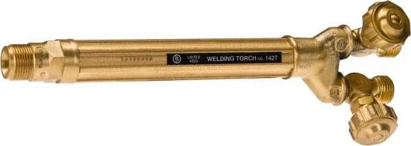 Value Collection - 7-3/4 Inch Long, Light to Medium Duty Torch Handle - Tip Number 171W - Exact Industrial Supply