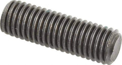 Value Collection - 5/8-11 2" OAL Fully Threaded Stud - Carbon Steel, Plain Finish - Exact Industrial Supply