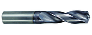 1/8 Dia. - Solid Carbide 3xD High Performance Drill-TiAlN - Exact Industrial Supply