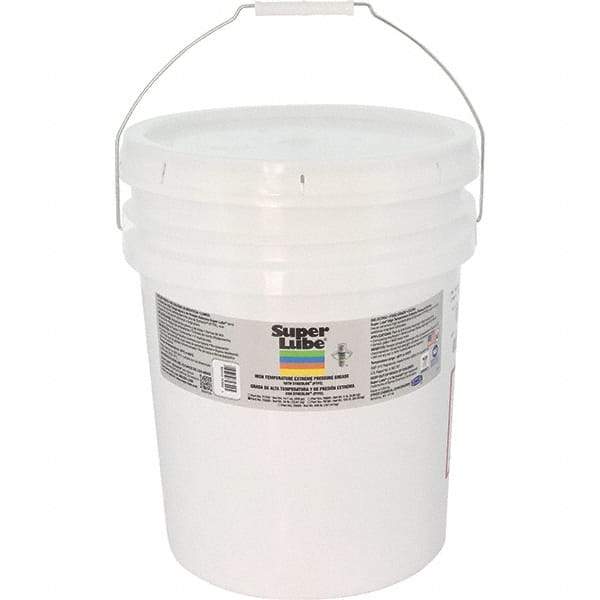 Synco Chemical - 30 Lb Pail Synthetic Extreme Pressure Grease - Translucent White, Extreme Pressure, Food Grade & High Temperature, 475°F Max Temp, NLGIG 2, - Exact Industrial Supply