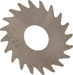 RobbJack - 3/4" Diam x 0.008" Blade Thickness x 1/4" Arbor Hole Diam, 20 Tooth Slitting and Slotting Saw - Arbor Connection, Right Hand, Uncoated, Solid Carbide, Concave Ground - Exact Industrial Supply