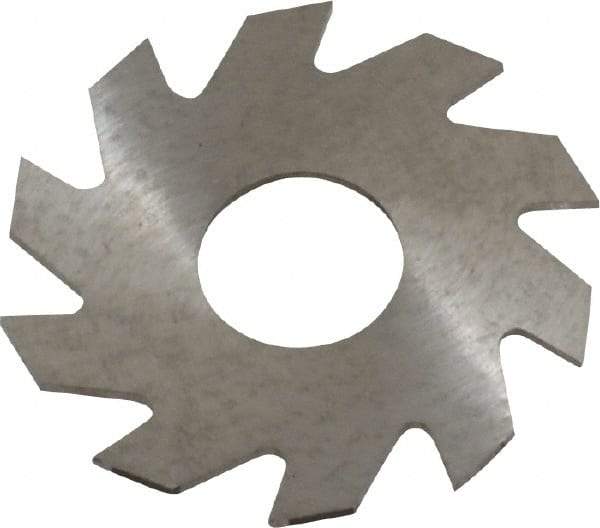 RobbJack - 3/4" Diam x 0.023" Blade Thickness x 1/4" Arbor Hole Diam, 10 Tooth Slitting and Slotting Saw - Arbor Connection, Right Hand, Uncoated, Solid Carbide, Concave Ground - Exact Industrial Supply