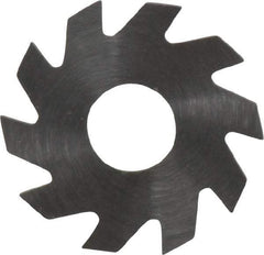 RobbJack - 3/4" Diam x 0.0312" Blade Thickness x 1/4" Arbor Hole Diam, 10 Tooth Slitting and Slotting Saw - Arbor Connection, Right Hand, Uncoated, Solid Carbide, Concave Ground - Exact Industrial Supply