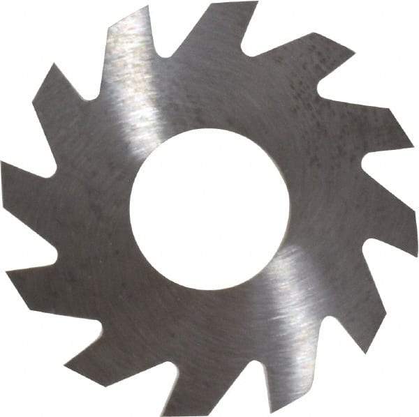 RobbJack - 1" Diam x 1/16" Blade Thickness x 3/8" Arbor Hole Diam, 12 Tooth Slitting and Slotting Saw - Arbor Connection, Right Hand, Uncoated, Solid Carbide, Concave Ground - Exact Industrial Supply