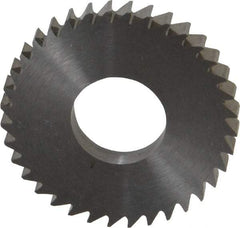 RobbJack - 1-1/4" Diam x 0.1562" Blade Thickness x 1/2" Arbor Hole Diam, 36 Tooth Slitting and Slotting Saw - Arbor Connection, Right Hand, Uncoated, Solid Carbide, Concave Ground - Exact Industrial Supply