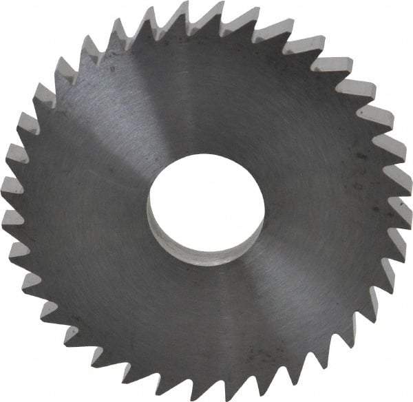RobbJack - 1-3/4" Diam x 3/16" Blade Thickness x 1/2" Arbor Hole Diam, 36 Tooth Slitting and Slotting Saw - Arbor Connection, Right Hand, Uncoated, Solid Carbide, Concave Ground - Exact Industrial Supply