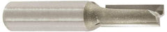 Amana Tool - 1/4" Diam, 1/4" Shank Diam, 1" Length of Cut, 2 Flute Straight Router Bit - 2-7/8" Overall Length, Carbide Tipped - Exact Industrial Supply