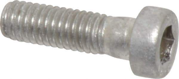 Value Collection - M6x1.00 Metric Coarse Hex Socket Drive, Low Socket Cap Screw - Grade 18-8 & Austenitic A2 Stainless Steel, Uncoated, Partially Threaded, 20mm Length Under Head - Exact Industrial Supply