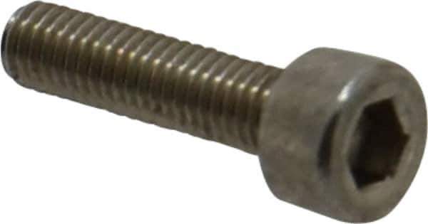 Value Collection - M3x0.50 Metric Coarse Hex Socket Drive, Socket Cap Screw - Grade 316 & Austenitic A4 Stainless Steel, Uncoated, Fully Threaded, 12mm Length Under Head - Exact Industrial Supply