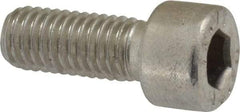 Value Collection - M8x1.25 Metric Coarse Hex Socket Drive, Socket Cap Screw - Grade 316 & Austenitic A4 Stainless Steel, Uncoated, Fully Threaded, 20mm Length Under Head - Exact Industrial Supply