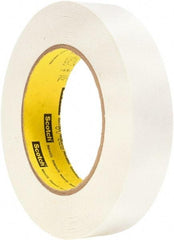 3M - 1" Wide x 60 Yd Long White Paper Masking Tape - Series 256, 6.7 mil Thick, 20 In/Lb Tensile Strength - Exact Industrial Supply