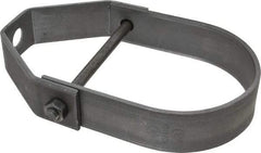 Empire - 3" Pipe, 1/2" Rod, Carbon Steel Adjustable Clevis Hanger - Black - Exact Industrial Supply
