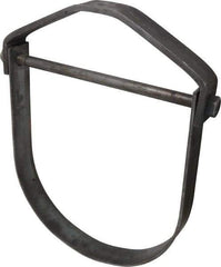 Empire - 12" Pipe, 7/8" Rod, Carbon Steel Adjustable Clevis Hanger - Black - Exact Industrial Supply