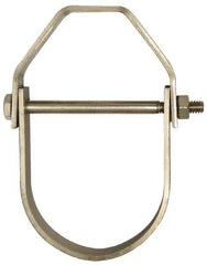 Empire - 6" Pipe, 3/4" Rod, Grade 304 Stainless Steel Adjustable Clevis Hanger - Exact Industrial Supply
