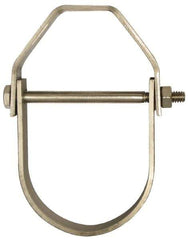 Empire - 2-1/2" Pipe, 1/2" Rod, Grade 304 Stainless Steel Adjustable Clevis Hanger - Exact Industrial Supply