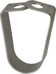Empire - 3/4" Pipe, 3/8" Rod, Grade 304 Stainless Steel Adjustable Band Hanger - Exact Industrial Supply