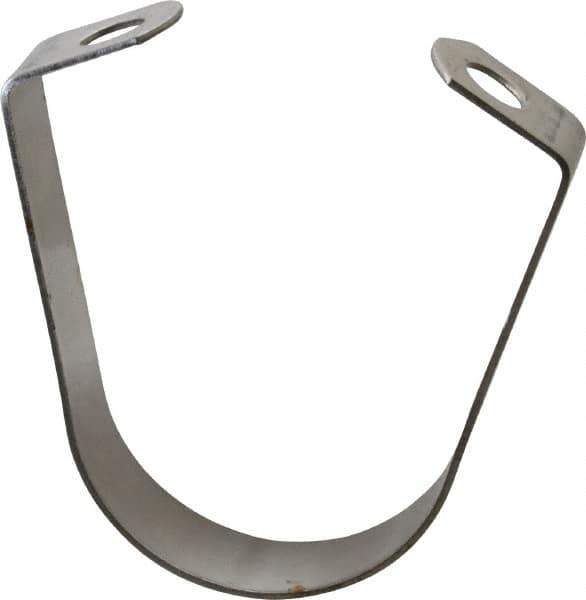 Empire - 1-1/2" Pipe, 3/8" Rod, Grade 304 Stainless Steel Adjustable Band Hanger - Exact Industrial Supply
