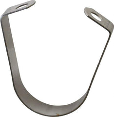 Empire - 1-1/2" Pipe, 3/8" Rod, Grade 304 Stainless Steel Adjustable Band Hanger - Exact Industrial Supply