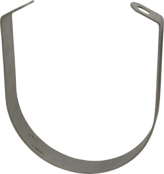 Empire - 6" Pipe, 1/2" Rod, Grade 304 Stainless Steel Adjustable Band Hanger - Exact Industrial Supply