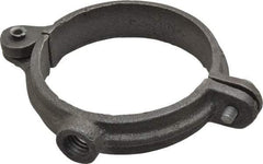 Empire - 2" Pipe, 3/8" Rod, Malleable Iron Split Ring Hanger - Black, 180 Lb Capacity - Exact Industrial Supply