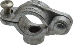 Empire - 3/8" Pipe, 3/8" Rod, Malleable Iron Split Ring Hanger - Electro Galvanized, 180 Lb Capacity - Exact Industrial Supply
