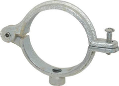 Empire - 2-1/2" Pipe, 1/2" Rod, Malleable Iron Split Ring Hanger - Electro Galvanized, 300 Lb Capacity - Exact Industrial Supply