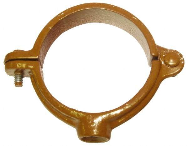 Empire - 2" Pipe, 3/8" Rod, Malleable Iron Split Ring Hanger - Epoxy Coated - Exact Industrial Supply