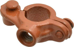 Empire - 1/2" Pipe, 3/8" Rod, Malleable Iron Split Ring Hanger - Epoxy Coated - Exact Industrial Supply