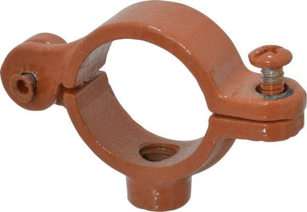 Empire - 1" Pipe, 3/8" Rod, Malleable Iron Split Ring Hanger - Epoxy Coated - Exact Industrial Supply