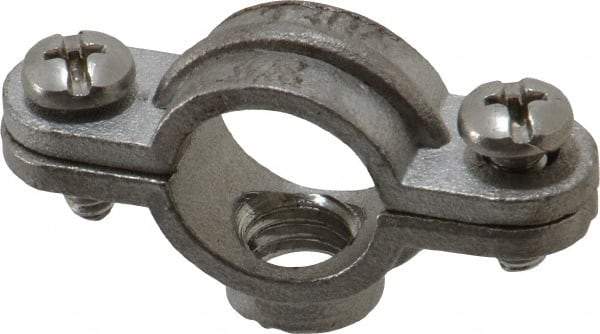 Empire - 3/8" Pipe, 3/8" Rod, Grade 304 Stainless Steel Split Ring Hanger - Exact Industrial Supply