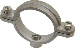 Empire - 1-1/4" Pipe, 3/8" Rod, Grade 304 Stainless Steel Split Ring Hanger - Exact Industrial Supply