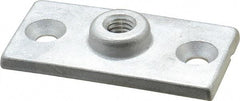 Empire - 3/8" Rod Ceiling Flange - 304 Stainless Steel - Exact Industrial Supply