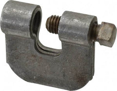 Empire - 3/4" Max Flange Thickness, 5/8" Rod C-Clamp with Locknut - 550 Lb Capacity, Carbon Steel - Exact Industrial Supply