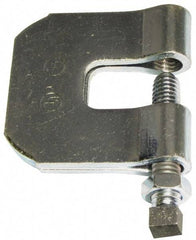 Empire - 3/4" Max Flange Thickness, 3/4" Rod C-Clamp with Locknut - 630 Lb Capacity, Carbon Steel - Exact Industrial Supply