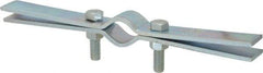 Empire - 3/4" Pipe, Electro Galvanized Riser Clamp - 220 Lb Capacity, Carbon Steel - Exact Industrial Supply