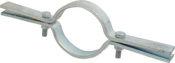 Empire - 3" Pipe, Electro Galvanized Riser Clamp - 500 Lb Capacity, Carbon Steel - Exact Industrial Supply