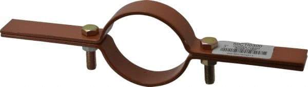 Empire - 3" Pipe, Copper Plated Riser Clamp - 500 Lb Capacity, Carbon Steel - Exact Industrial Supply
