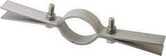 Empire - 2" Pipe, Riser Clamp - 300 Lb Capacity, Grade 304 Stainless Steel - Exact Industrial Supply