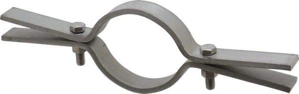 Empire - 3" Pipe, Riser Clamp - 500 Lb Capacity, Grade 304 Stainless Steel - Exact Industrial Supply
