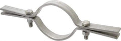 Empire - 4" Pipe, Riser Clamp - 750 Lb Capacity, Grade 304 Stainless Steel - Exact Industrial Supply