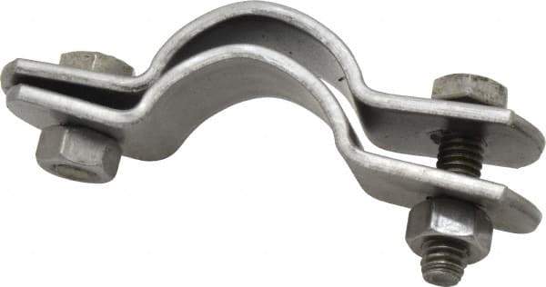 Empire - 1" Pipe, Standard Pipe Clamp - Black, 500 Lb Capacity, Carbon Steel - Exact Industrial Supply