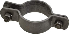 Empire - 1-1/2" Pipe, Standard Pipe Clamp - Black, 800 Lb Capacity, Carbon Steel - Exact Industrial Supply