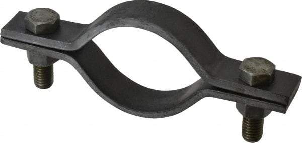 Empire - 2-1/2" Pipe, Standard Pipe Clamp - Black, 1,040 Lb Capacity, Carbon Steel - Exact Industrial Supply